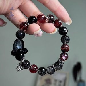 【水晶客製3】專拍1v1客製化原創設計款手鏈 免費設計 功效可疊加