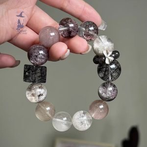 【水晶客製4】專拍1v1客製化原創設計款手鏈 免費設計 功效可疊加