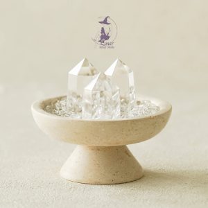 天然白水晶淨化磁場清理負能量家居擺件 Clear Quartz Crystal for Energy Clearing