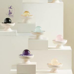 「承光之盞」天然水晶球家居裝飾招財擺件桌麵擺件禮物日常送禮