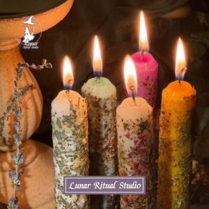 魔法儀式手工蠟燭祈願版