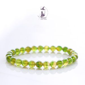 晶界大熊貓藍線石方糖水晶手串手鏈