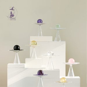 「承光之盞」天然水晶球家居裝飾招財擺件桌麵擺件禮物日常送禮