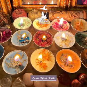 進階mini祈願能量蠟燭清理愛情招財蠟燭