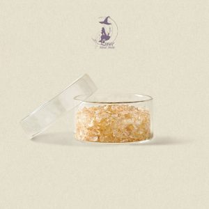 「自由能量碎石繫列」黃色天然水晶家居裝飾招財擺件桌麵擺件禮物