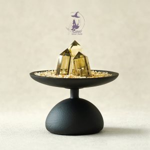 黑金能量·财富之座黄水晶家居摆件桌面装饰大气男士开业乔迁礼物