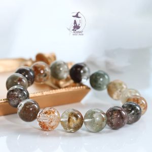 收藏級天然四季幽靈聚寶盆天然手串手鏈男女