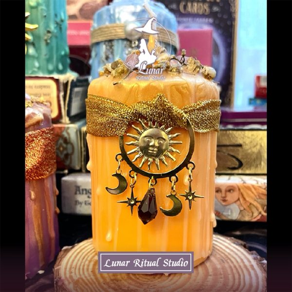 {聖光系列}🌙魔法加持蠟燭客製化能量儀式