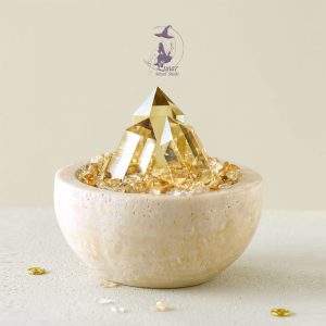 天然黃水晶招財聚寶盆擺件家居能量玄關辦公室裝飾開業暖居禮物