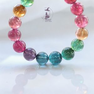 收藏級 濃郁稀有色藍碧璽紫碧璽盧比來紅碧璽冰透體高端