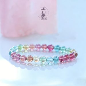 收藏級仙女彩虹稀有色藍碧璽紫碧璽盧比來紅碧璽冰透體