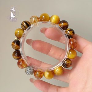 善上簽金運石招偏財正財情侶能量手串手鍊紀念禮物男友紀念日禮物