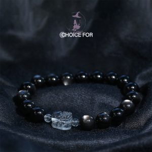 晶選 稀缺 量少 收藏品綠兔毛綠發晶大顆粒罕見手串手鏈