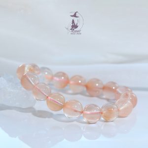 維納斯女神 拉絲芬達粉兔毛水晶 孤品卡13.5MM