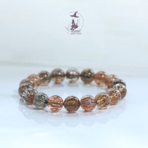 自信守護 黑金超七 畢業級別透體順發手串手鏈