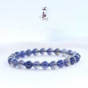 【黑暗中的羅盤】紫色花園天然堇青石手鏈手串